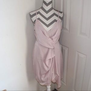 Blush Waterfall Summer Dress